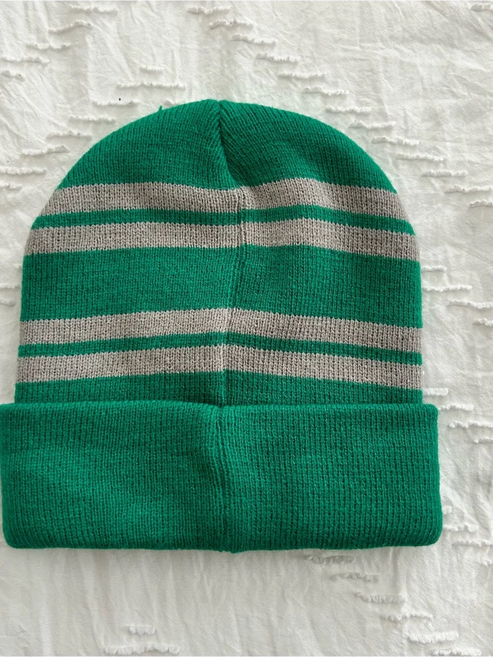 Harry Potter Slytherin Kids Knit Beanie Hat 6-14 Years Wizarding World Green